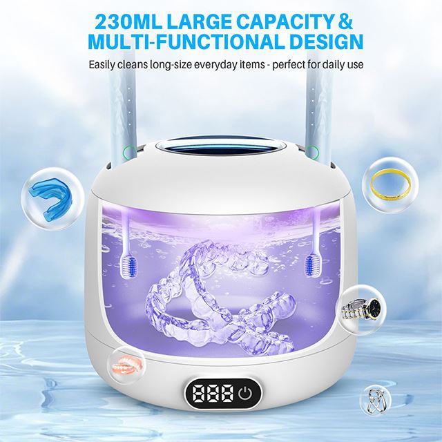 2.Hall sensor dental ultrasonic cleaner